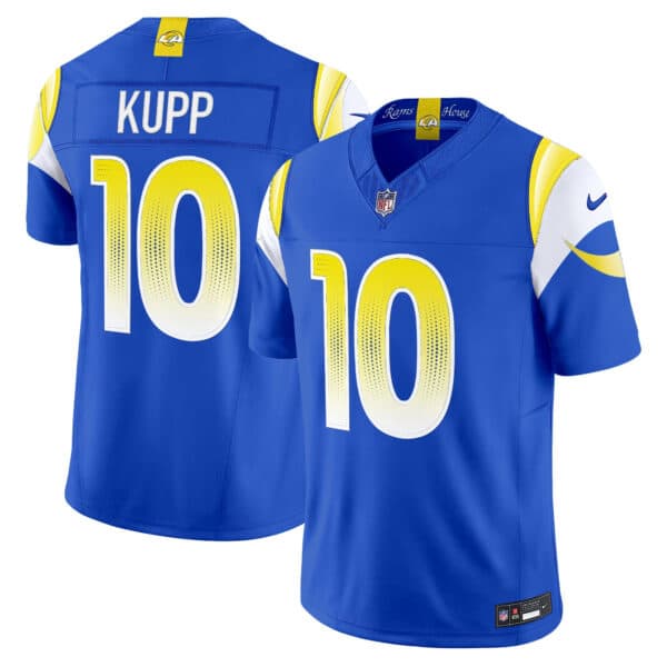Men’s Los Angeles Rams 2025 “Rivalries” Vapor Limited Jersey – All Stitched Cooper Kupp  10