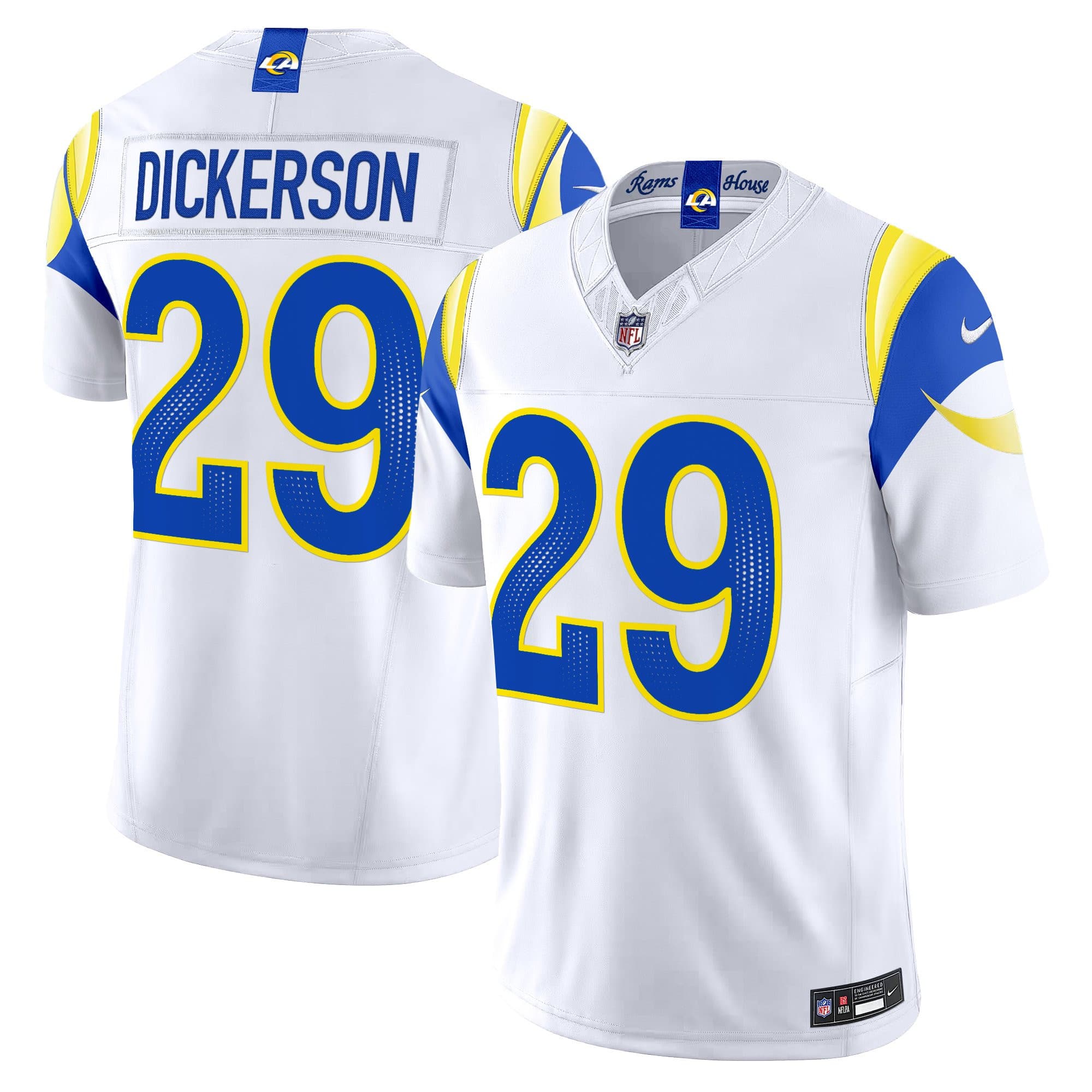 Men’s Los Angeles Rams 2025 “Rivalries” Vapor Limited Jersey – All Stitched Eric Dickerson   29