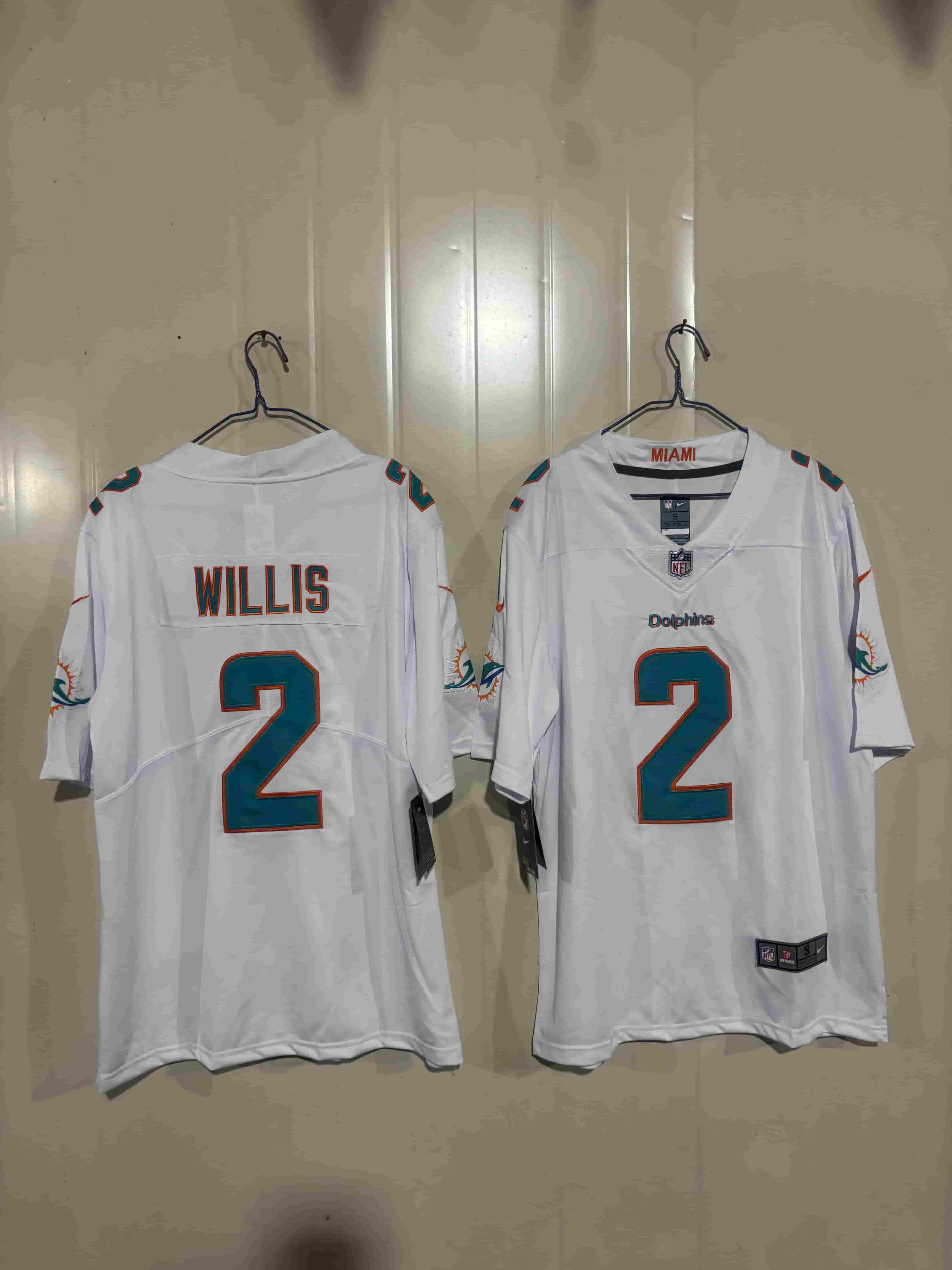 Men’s Miami Dolphins 2025 “Rivalries” Vapor Limited Jersey – All  Stitched  2 WILLIS