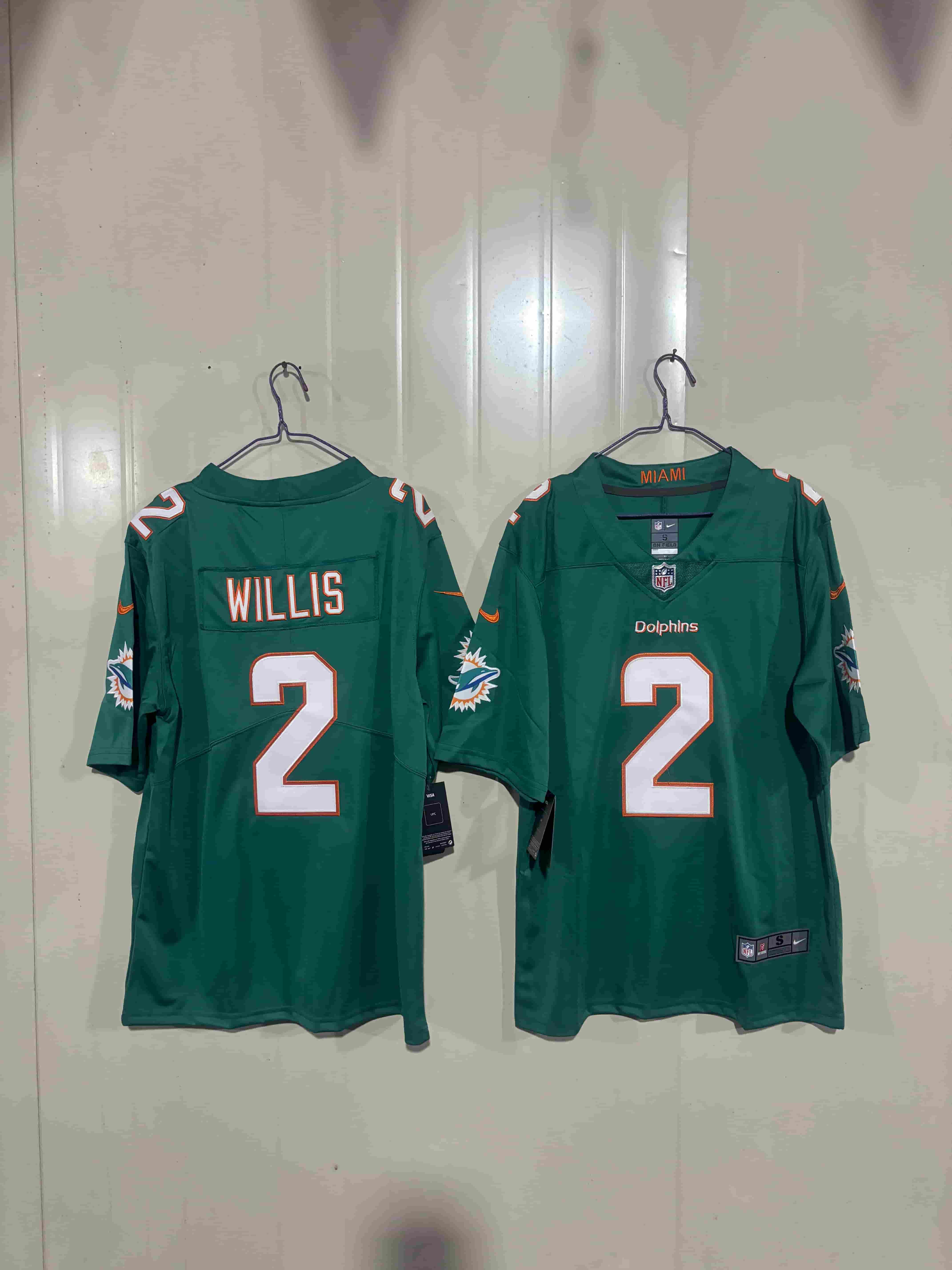 Men’s Miami Dolphins 2025 “Rivalries” Vapor Limited Jersey – All Stitched  2 WILLIS