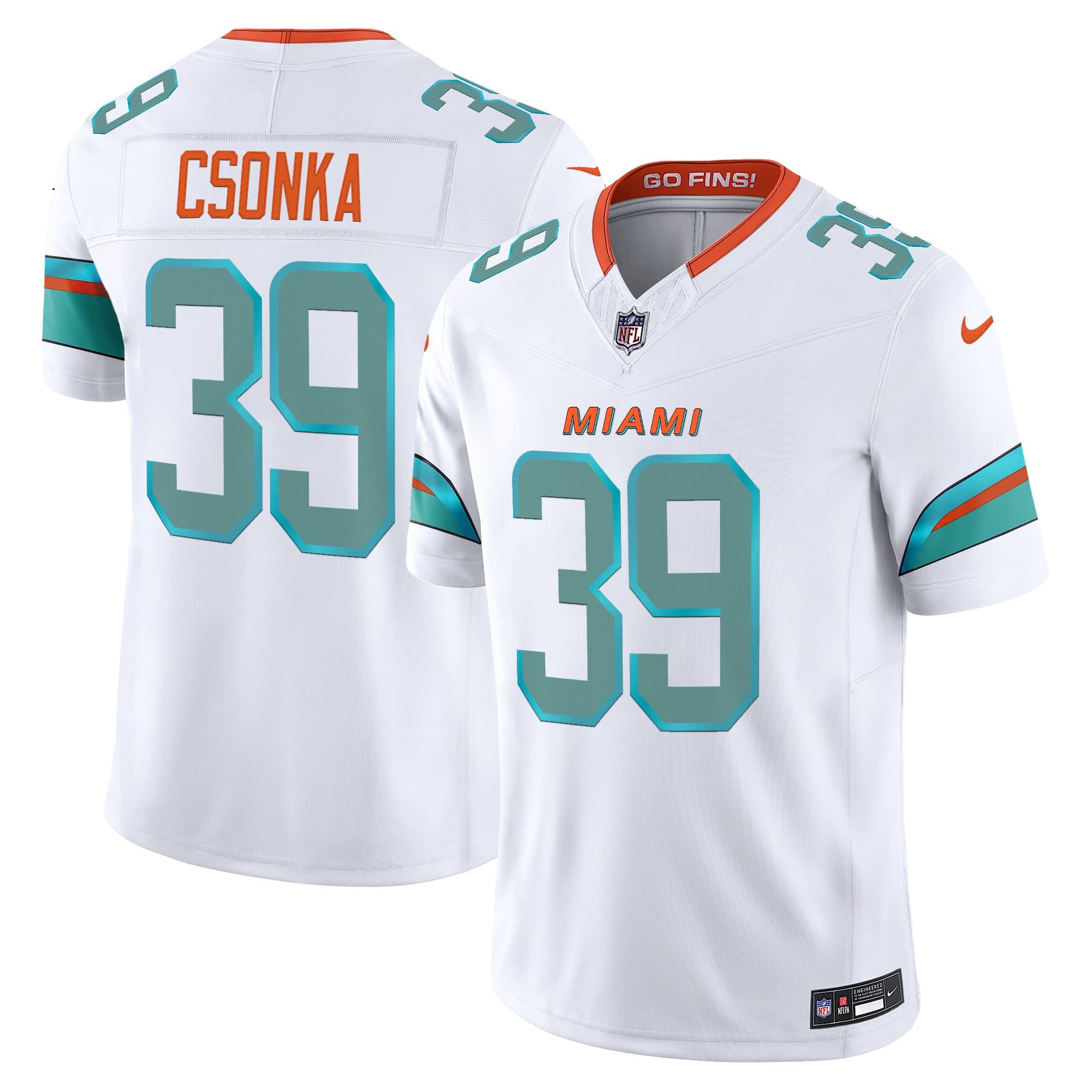 Men’s Miami Dolphins 2025 “Rivalries” Vapor Limited Jersey – All Stitched Larry Csonka    39