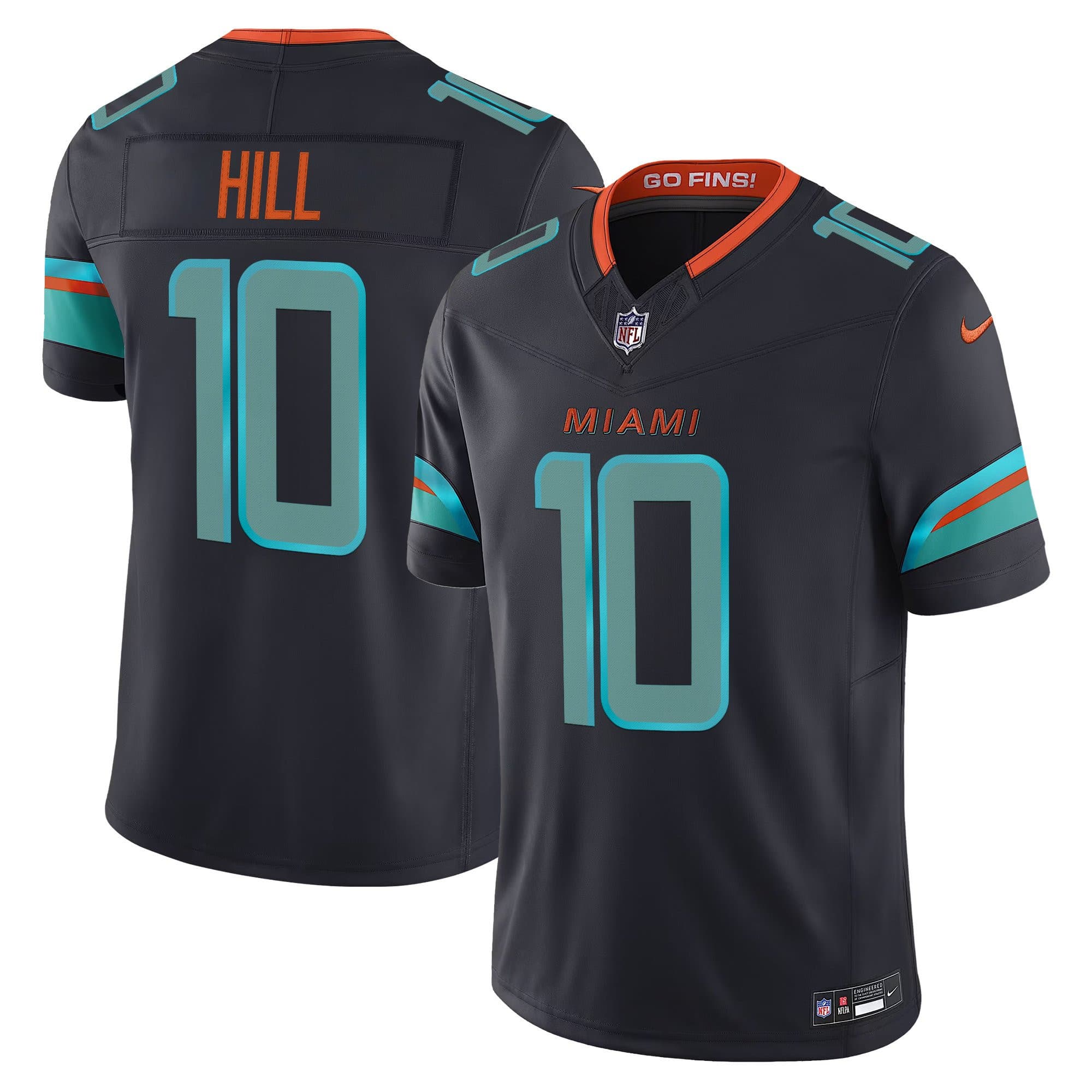Men’s Miami Dolphins 2025 “Rivalries” Vapor Limited Jersey – All Stitched Tyreek   Hill