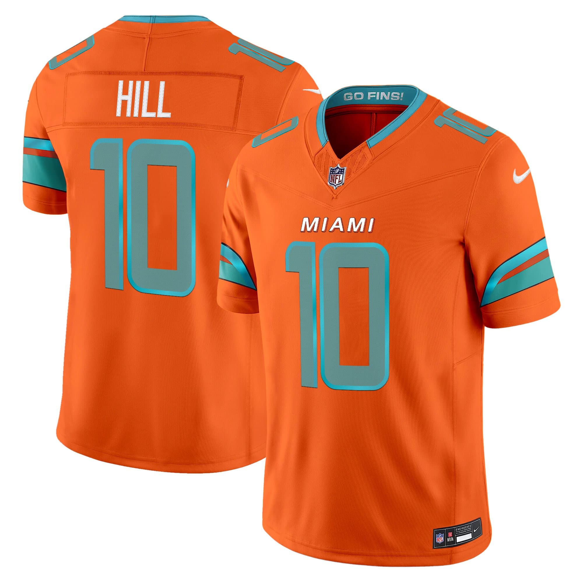 Men’s Miami Dolphins 2025 “Rivalries” Vapor Limited Jersey – All Stitched Tyreek Hill 10