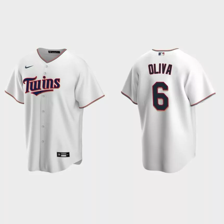 Men’s Minnesota Twins Tony Oliva White Replica Retired Player Jersey