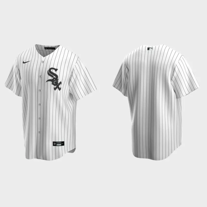 Men’s New York Mets Home Replica Jersey – White