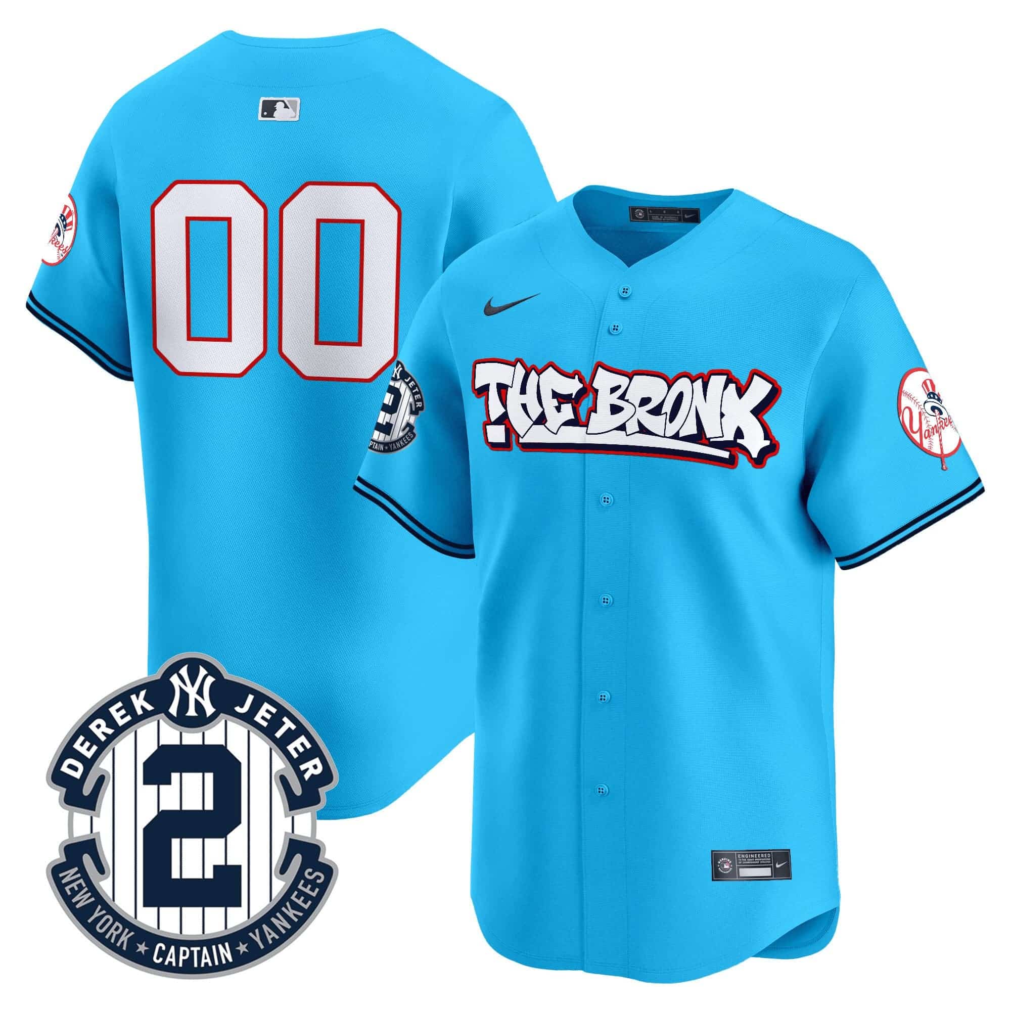 Men’s New York Yankees 2025 Spring Training Patch Vapor Premier Limited Jersey  –  All Stitched