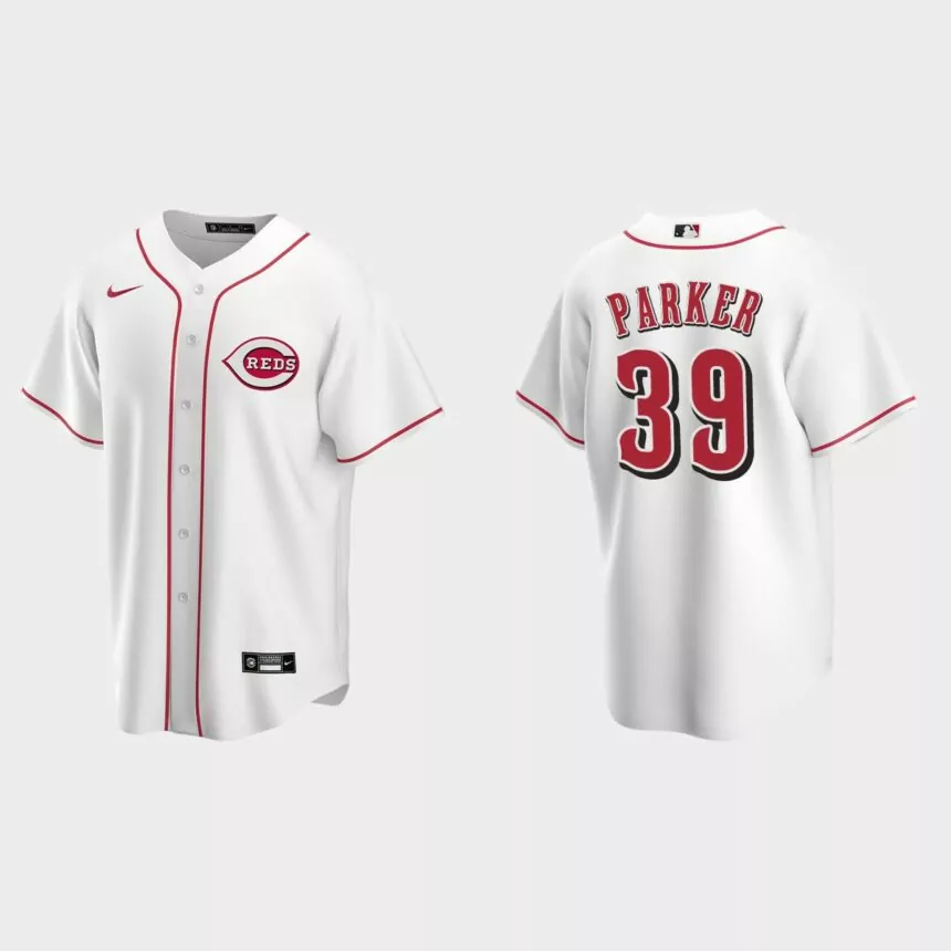 Men’s Oakland Athletics Dave Parker White Replica Retired Player Jersey