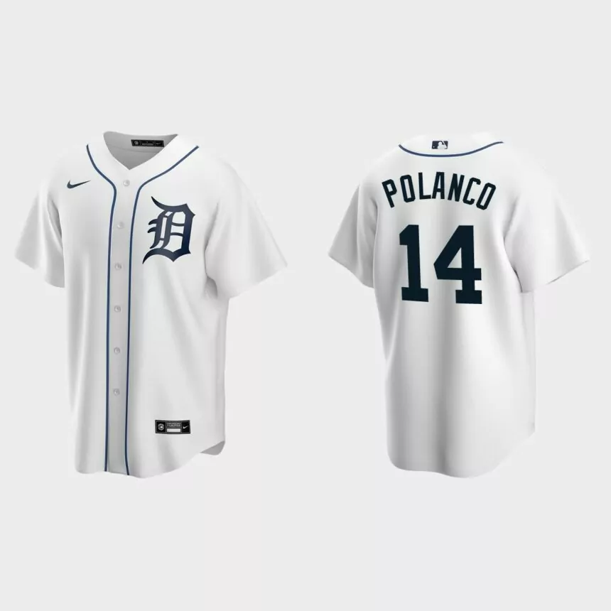 Men’s Philadelphia Phillies Placido Polanco White Replica Retired Player Jersey