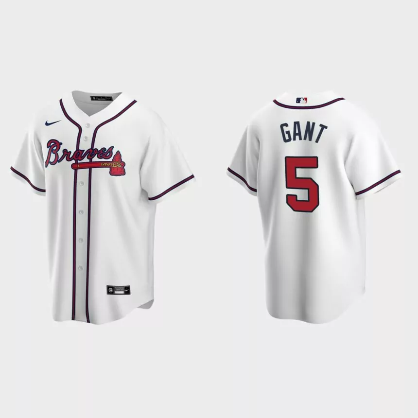 Men’s Philadelphia Phillies Ron Gant White Replica Retired Player Jersey