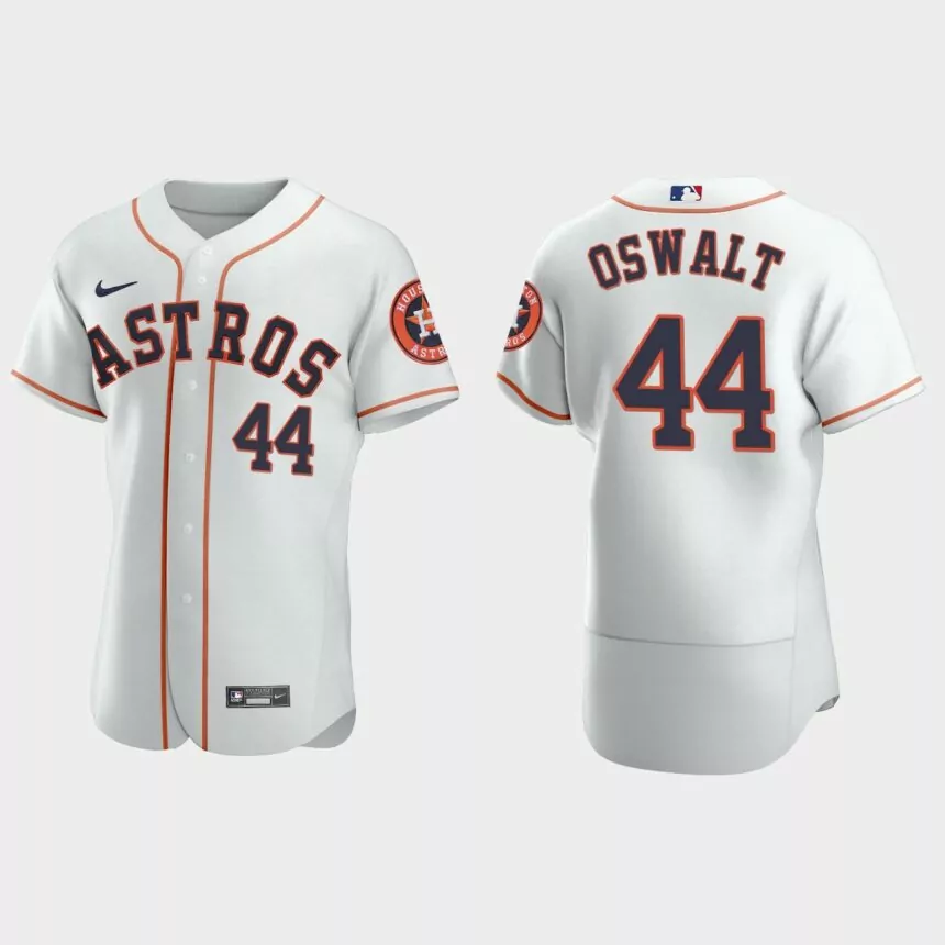 Men’s Philadelphia Phillies Roy Oswalt White Authentic Retired Player Jersey