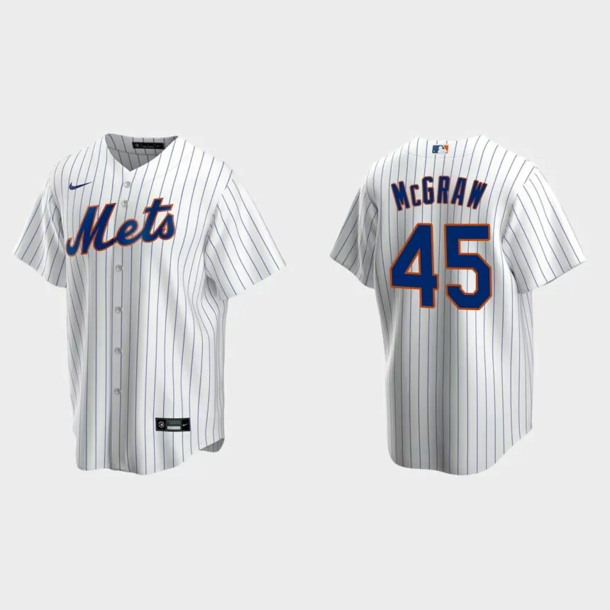 Men’s Philadelphia Phillies Tug McGraw White Replica Retired Player Jersey