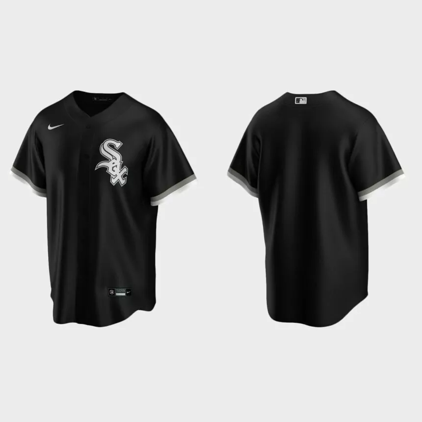 Men’s San Francisco Giants Alternate Replica Jersey – Black
