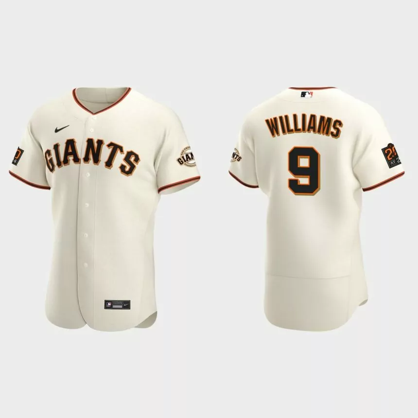 Men’s San Francisco Giants Matt Williams Cream Authentic Retired Player Jersey