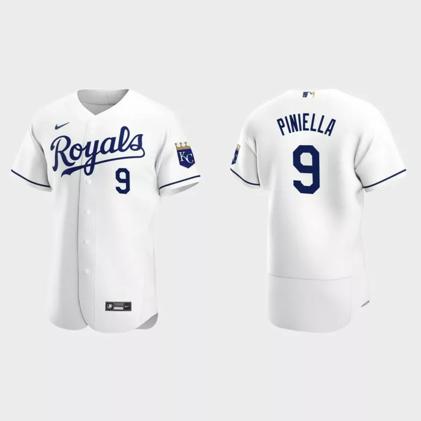 Men’s Seattle Mariners Lou Piniella White Authentic Retired Player Jersey