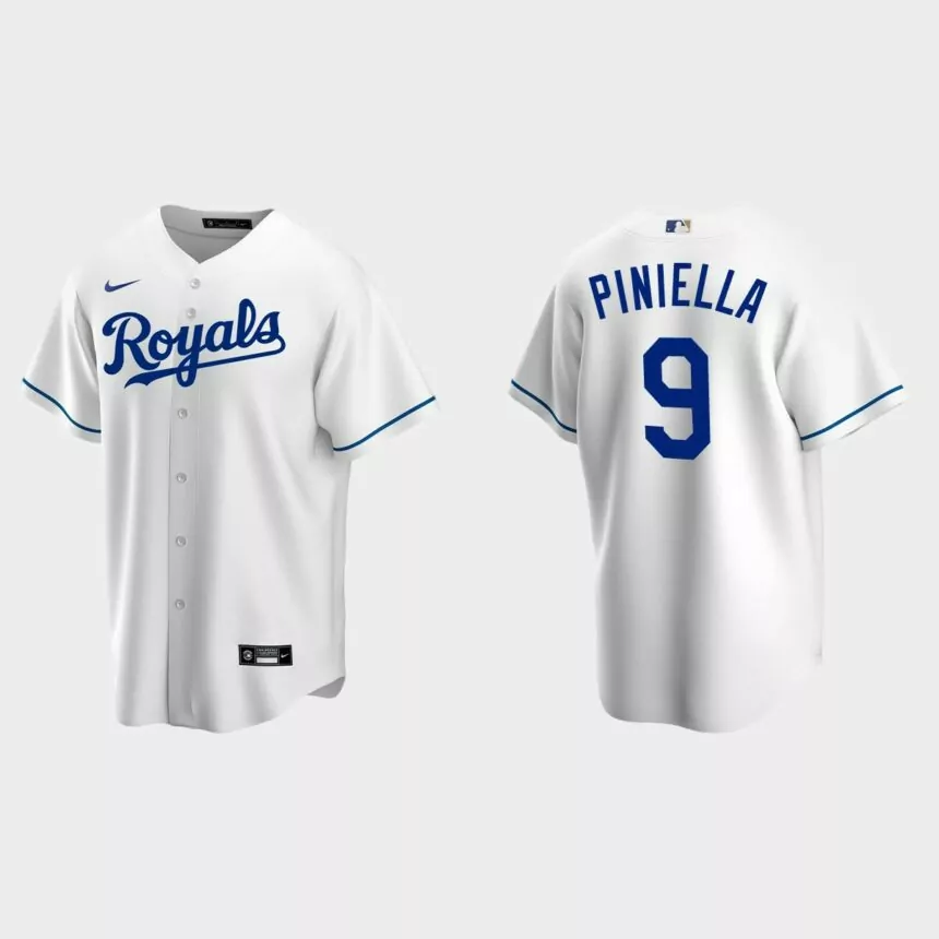 Men’s Seattle Mariners Lou Piniella White Replica Retired Player Jersey