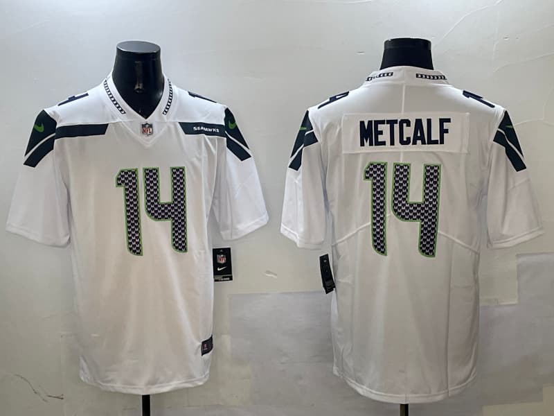 Men’s Seattle Seahawks   Vapor Limited Jersey – All Stitched Sam Darnold   14