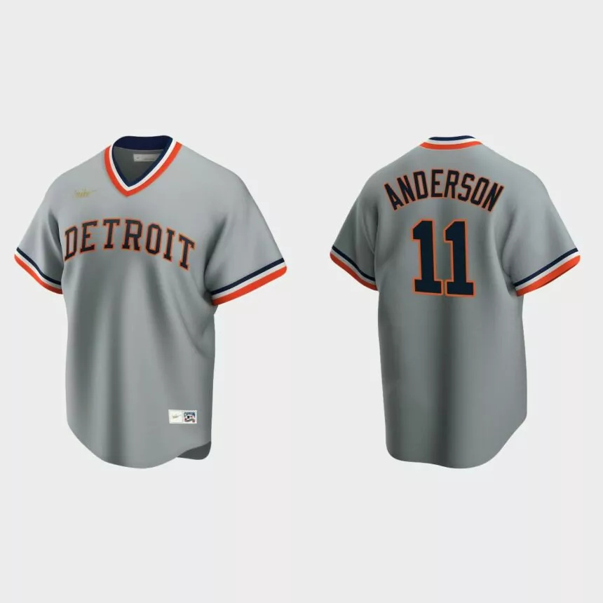 Men’s Sparky Anderson Detroit Tigers Cooperstown Collection Road Jersey – Gray.jpg