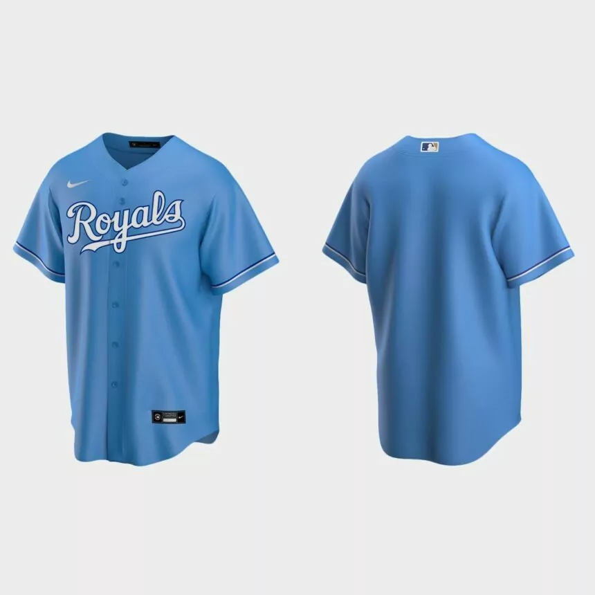 Men’s Tampa Bay Rays Alternate Replica Jersey – Light Blue