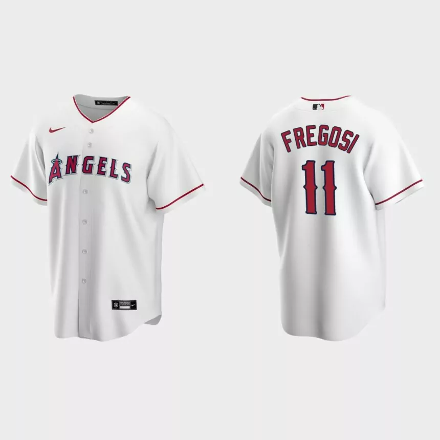 Men’s Texas Rangers Jim Fregosi White Replica Retired Player Jersey