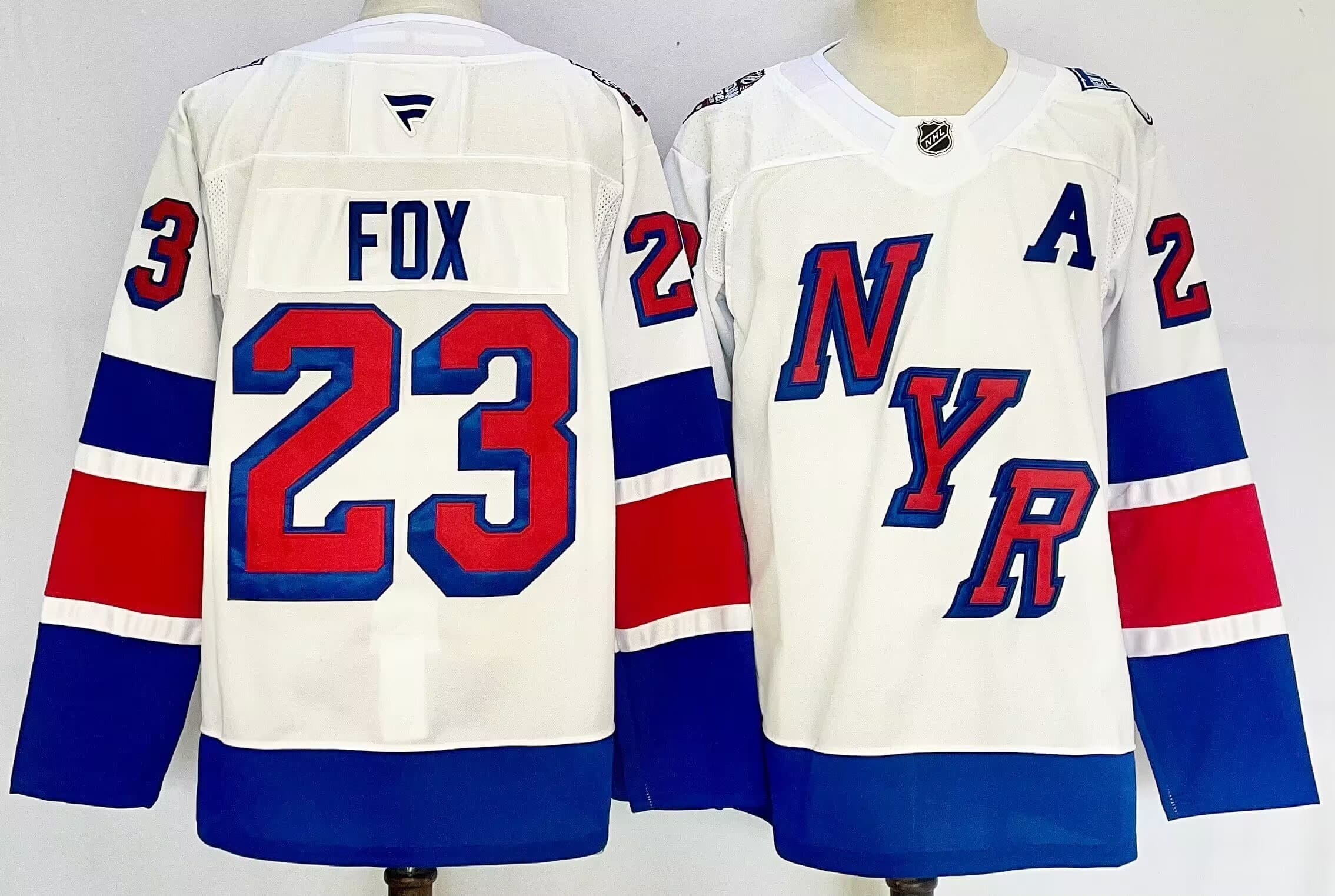 Mens  New  York Rangers  #23 Adam Fox Fanatics