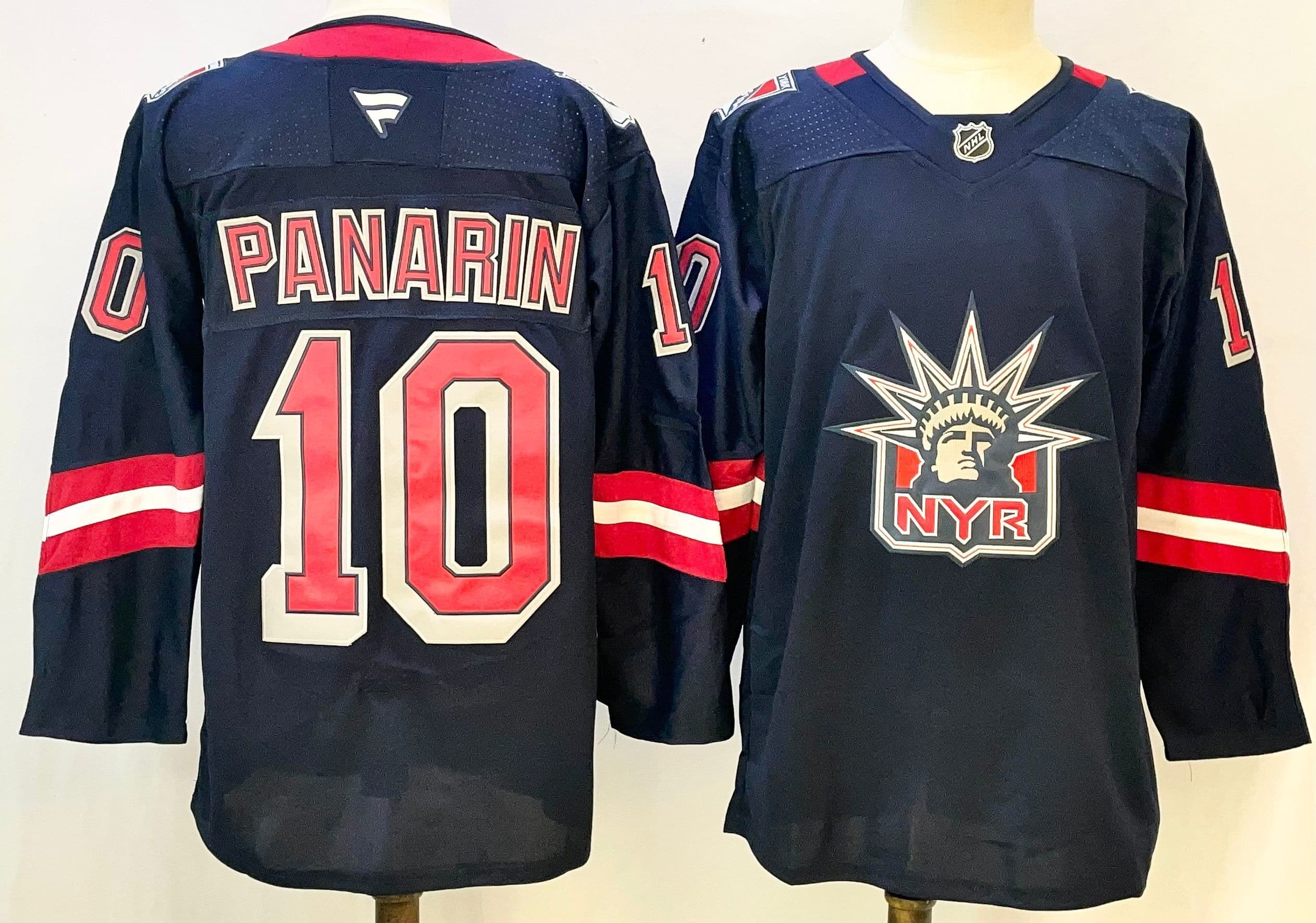 Mens  New  York Rangers #10 Artemi Panarin Fanatics