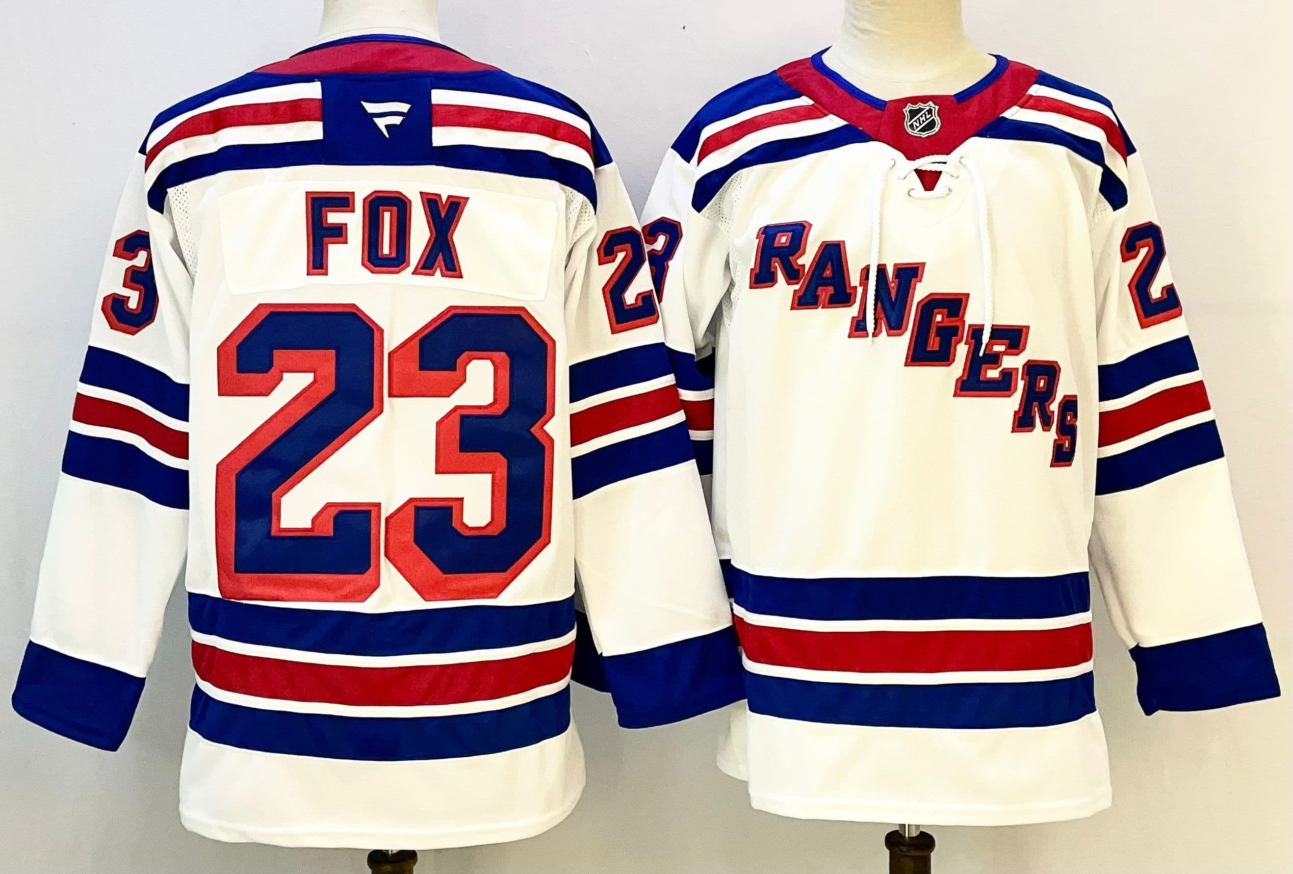 Mens  New  York Rangers #23 Adam Fox Fanatics