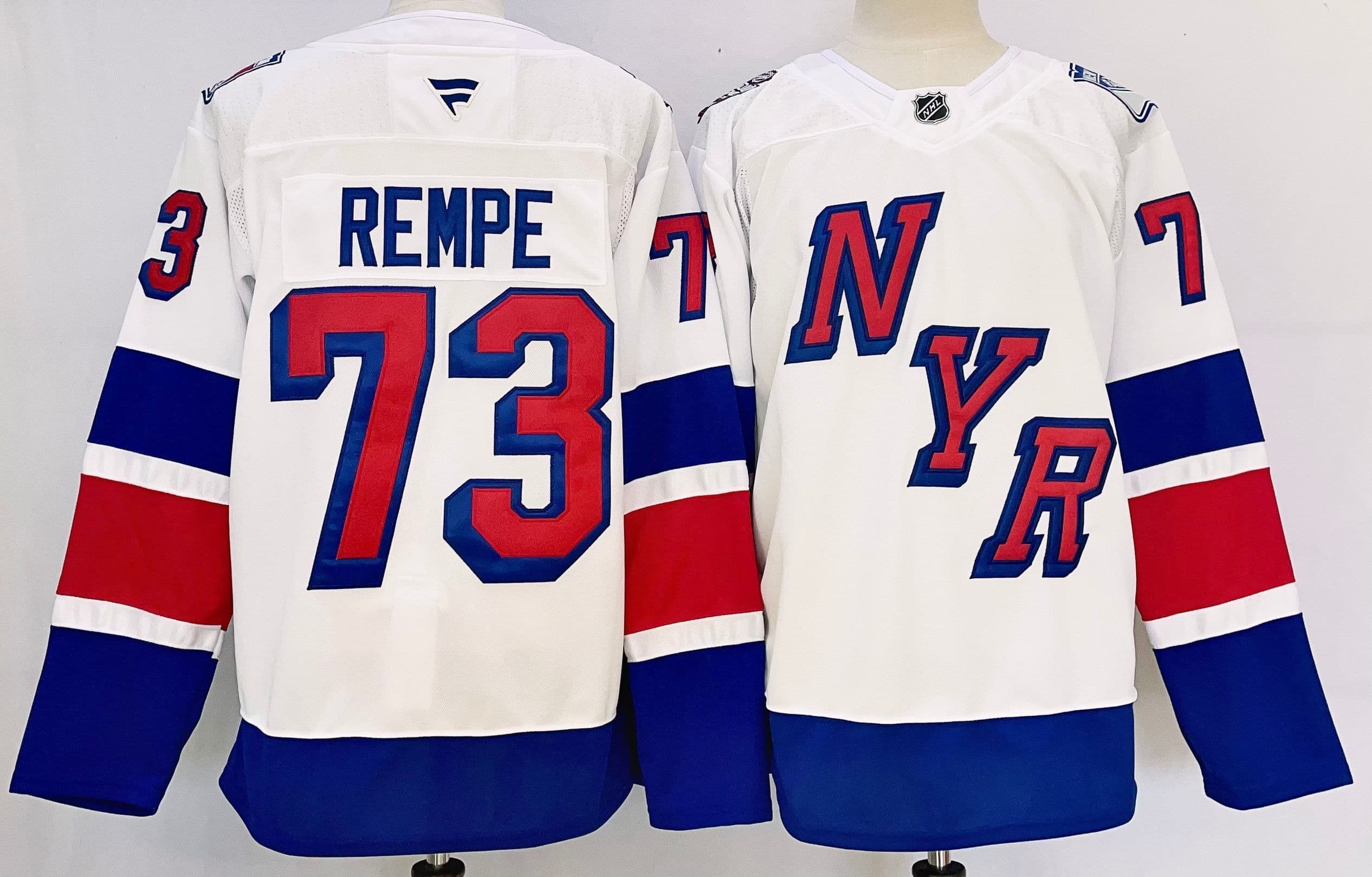 Mens  New  York Rangers #73 Matt Rempe Fanatics