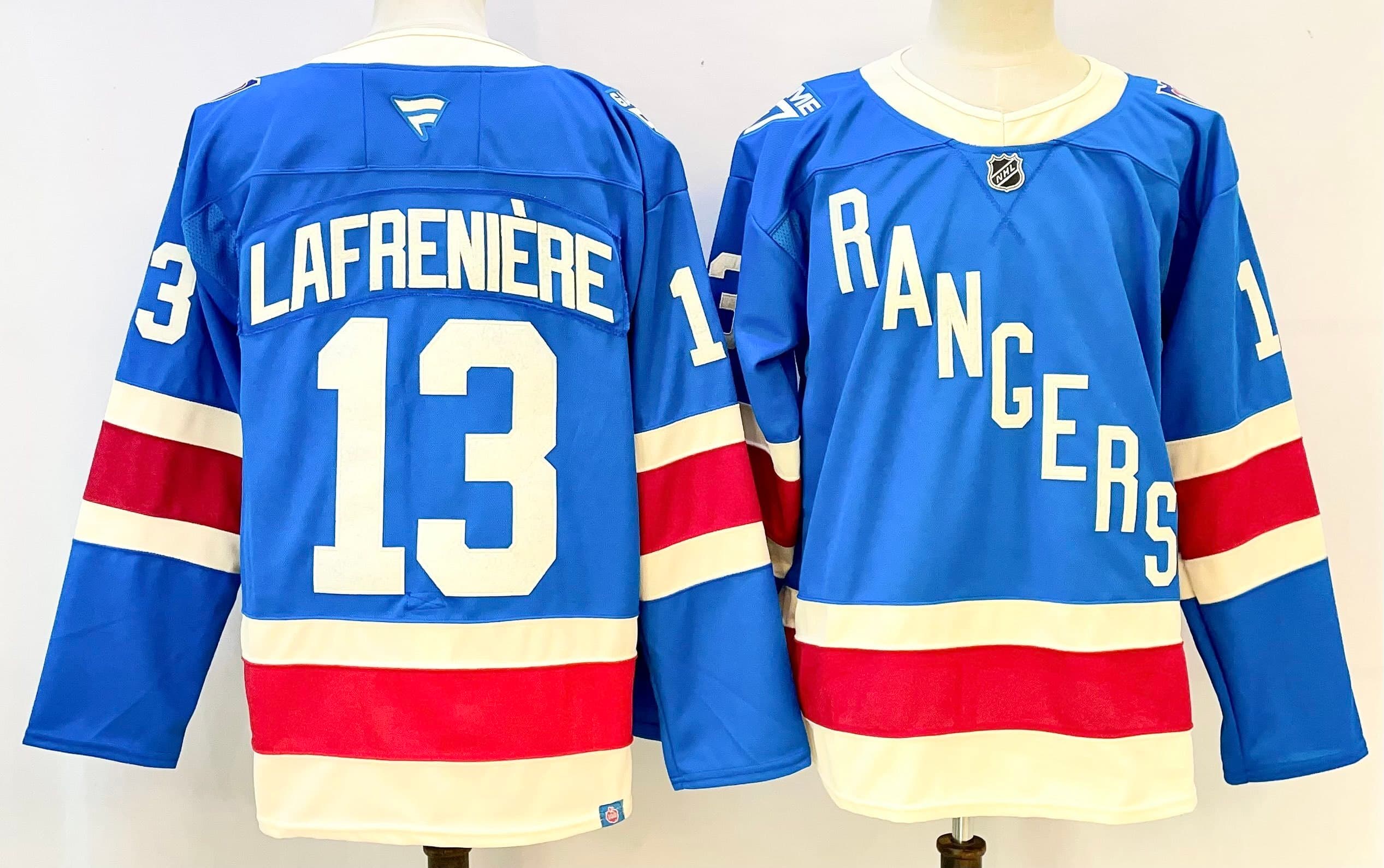 Mens  New York Rangers   #13 Alexis Lafreniere Mens  New York Rangers   #13 Alexis Lafreniere