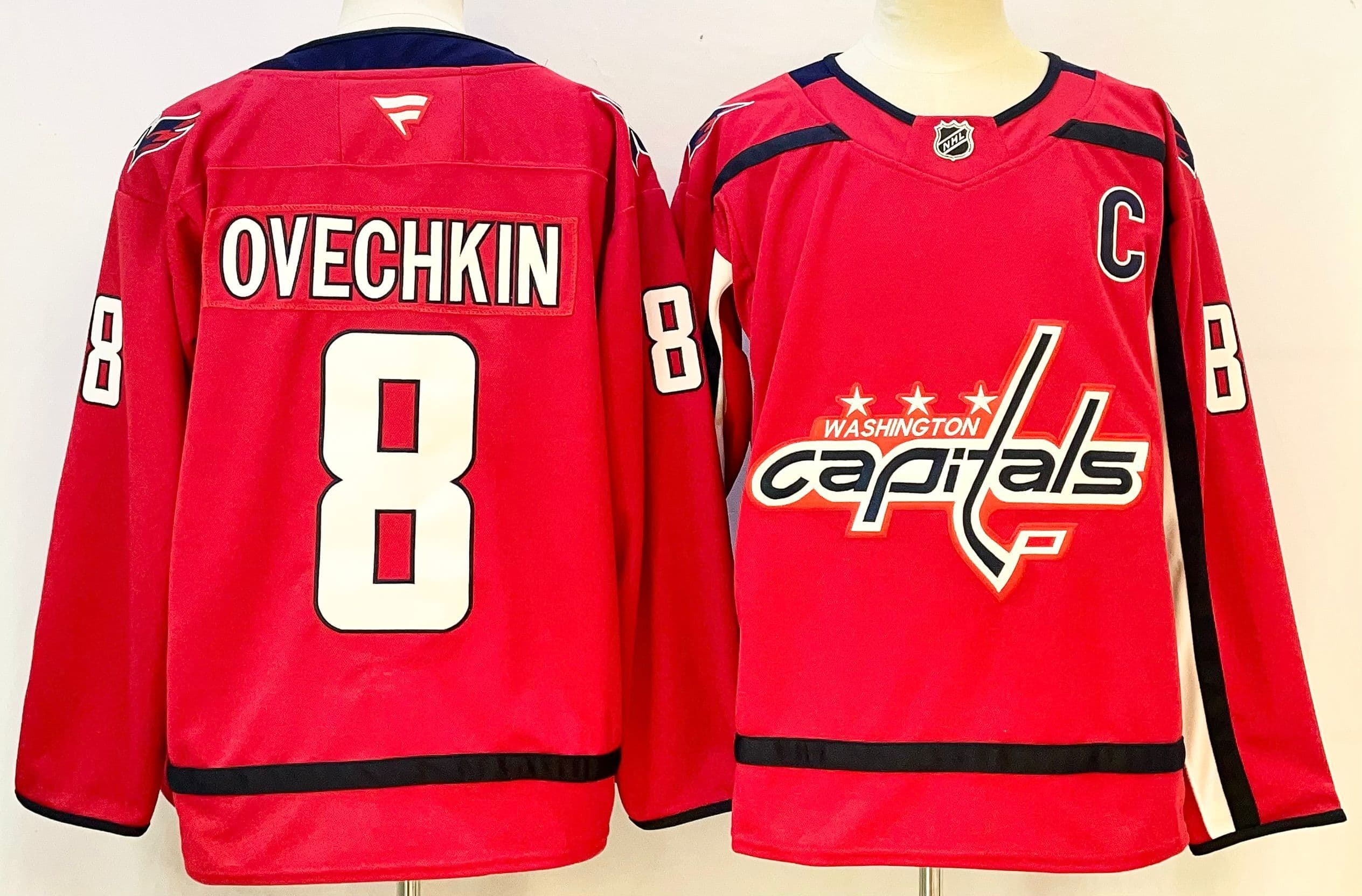 Mens  Washington Capitals #8 Alex Ovechkin