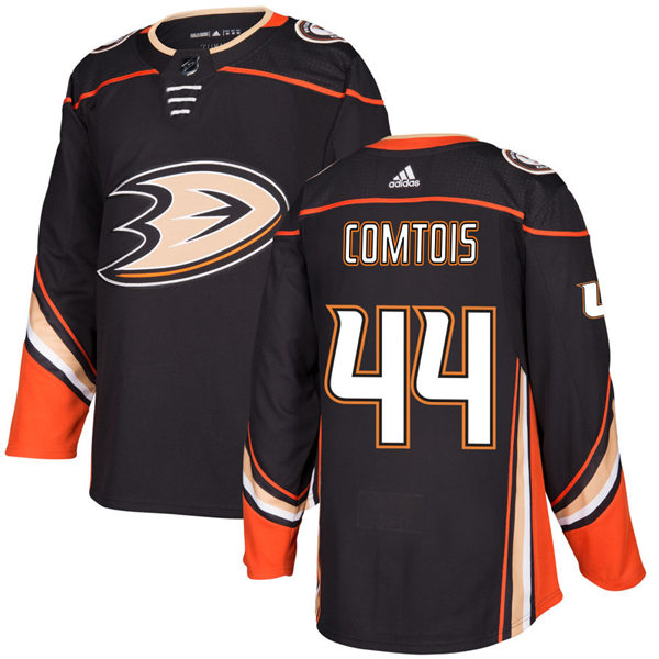 Mens Anaheim Ducks #44 Max Comtois Adidas Black Home Stitched Jersey