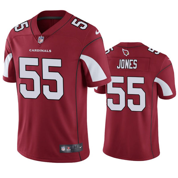 Mens Arizona Cardinals #55 Chandler Jones Nike Cardinal Vapor Limited Jersey