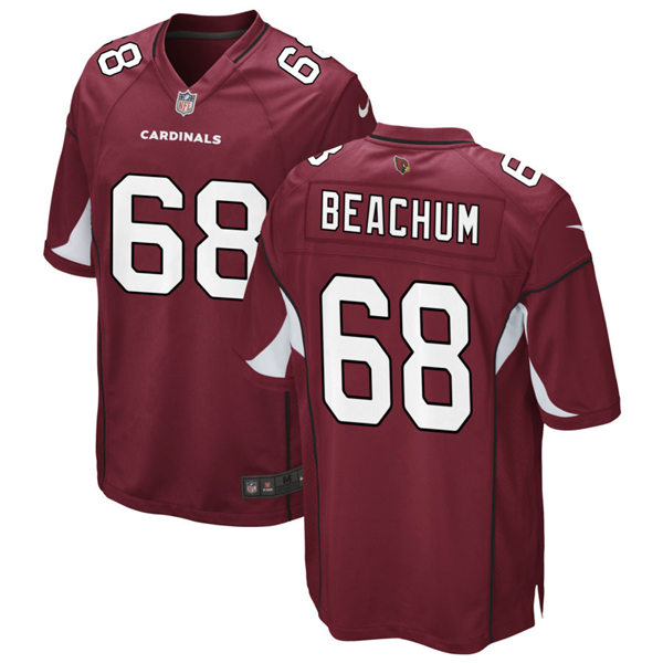 Mens Arizona Cardinals #68 Kelvin Beachum Nike Cardinal Vapor Limited Jersey