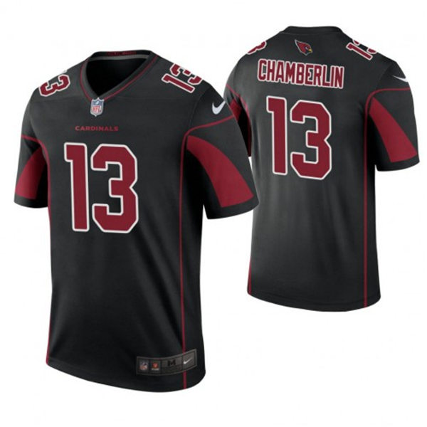 Mens Arizona Cardinals Retired Player #13 Guy Chamberlin Nike Black Color Rush Legend Jersey