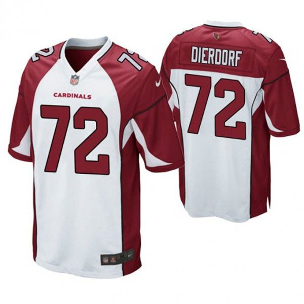 Mens Arizona Cardinals Retired Player #72 Dan Dierdorf Nike White Vapor Limited Jersey