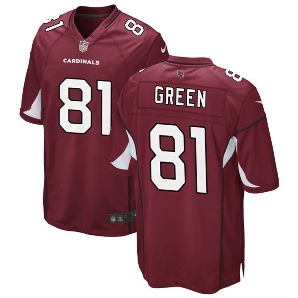 Mens Arizona Cardinals Retired Player #81 Roy Green Nike Cardinal Vapor Limited Jersey