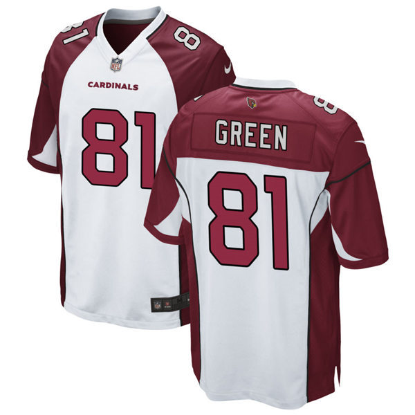 Mens Arizona Cardinals Retired Player #81 Roy Green Nike White Vapor Limited Jersey