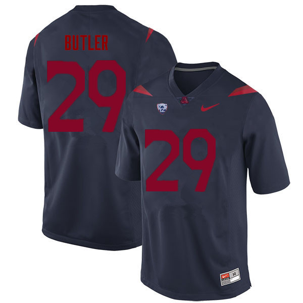 Mens Arizona Wildcats #29 Jashon Butler Nike Navy College Football Game Jersey