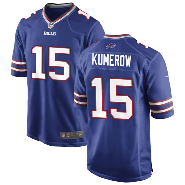 Mens Buffalo Bills #15 Jake Kumerow Nike Royal Vapor Limited Jersey