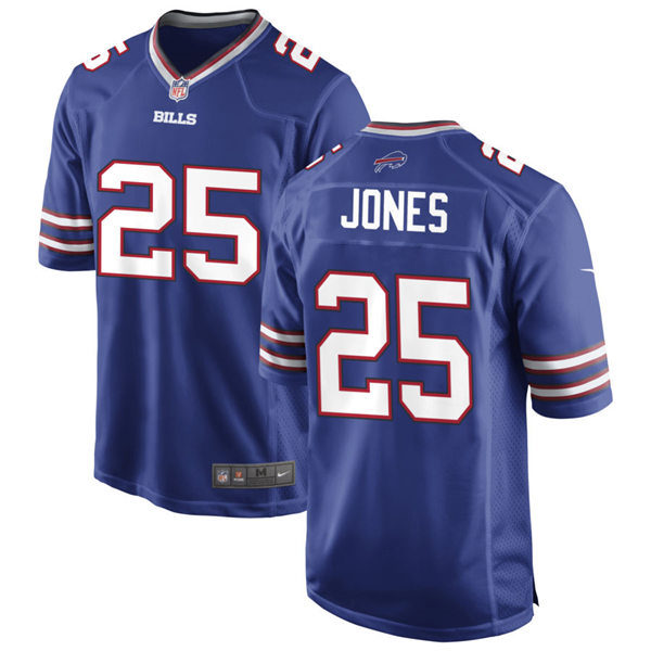 Mens Buffalo Bills #25 Taiwan Jones Nike Royal Vapor Limited Jersey