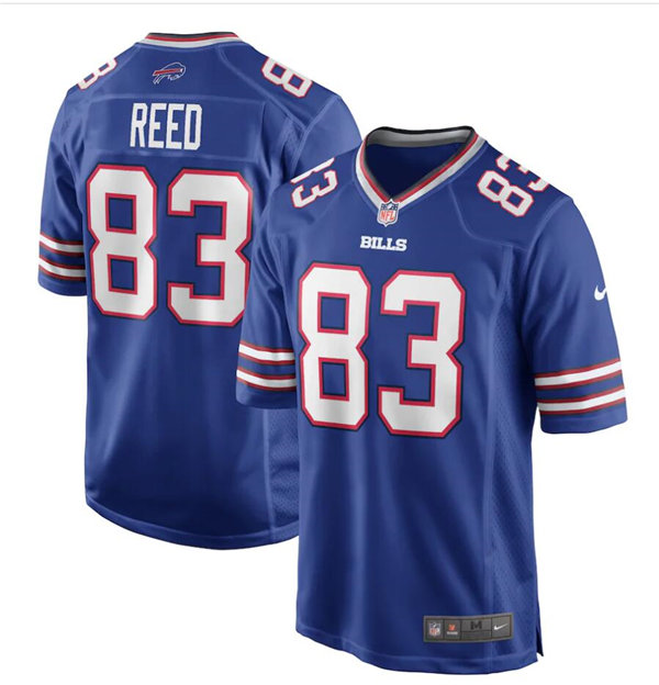 Mens Buffalo Bills Retired Player #83 Andre Reed Nike Royal Vapor Limited Jersey
