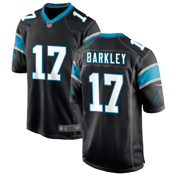 Mens Carolina Panthers #17 Matt Barkley Nike Black Vapor Untouchable Limited Jersey