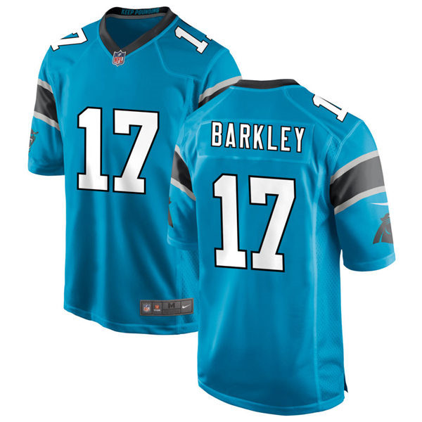 Mens Carolina Panthers #17 Matt Barkley Nike Blue Vapor Untouchable Limited Jersey