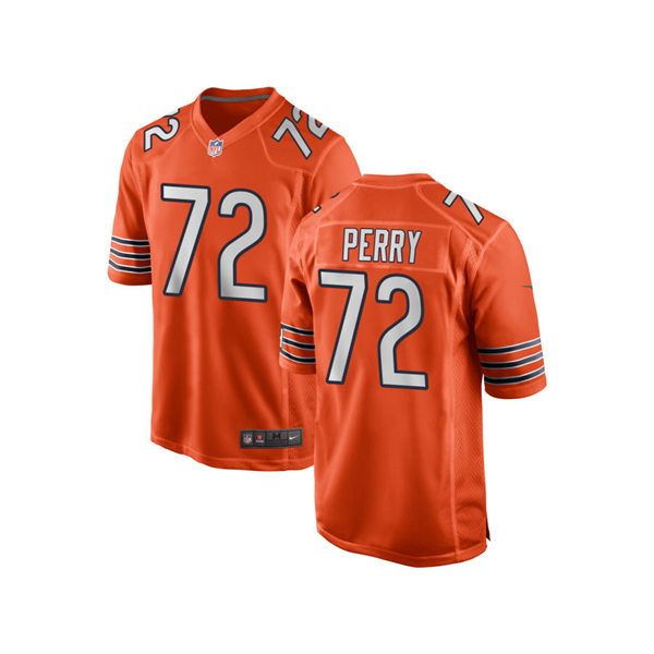 Mens Chicago Bears Retired Player #72 William Perry Nike Orange Alternate Untouchable Limited Jersey
