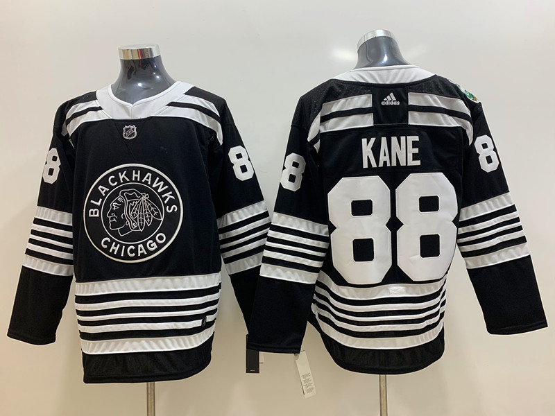 Mens Chicago Blackhawks #88 Patrick Kane Adidas 2019 NHL Winter Classic Stitched Jersey