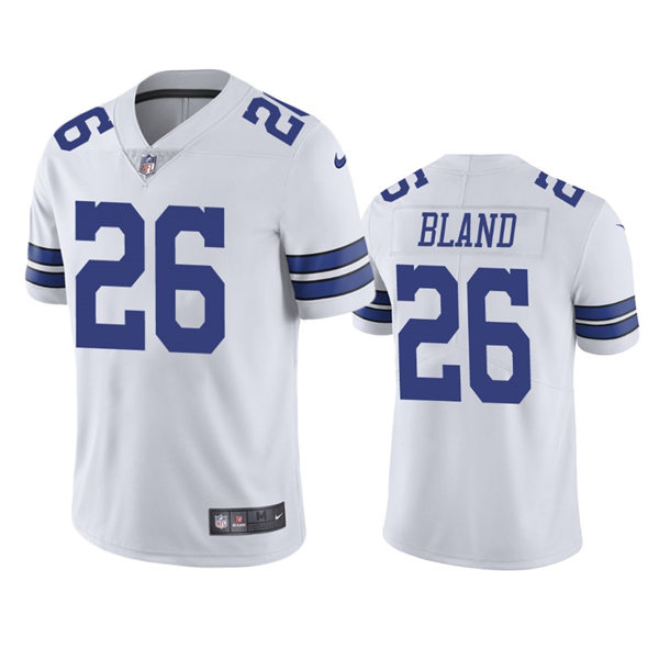Mens Dallas Cowboys #26 DaRon Bland Nike White Vapor Untouchable Limited Player Jersey