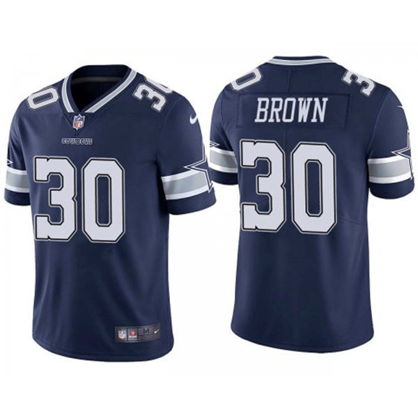 Mens Dallas Cowboys #30 Anthony Brown Nike Navy Team Color Untouchable Limited Jersey
