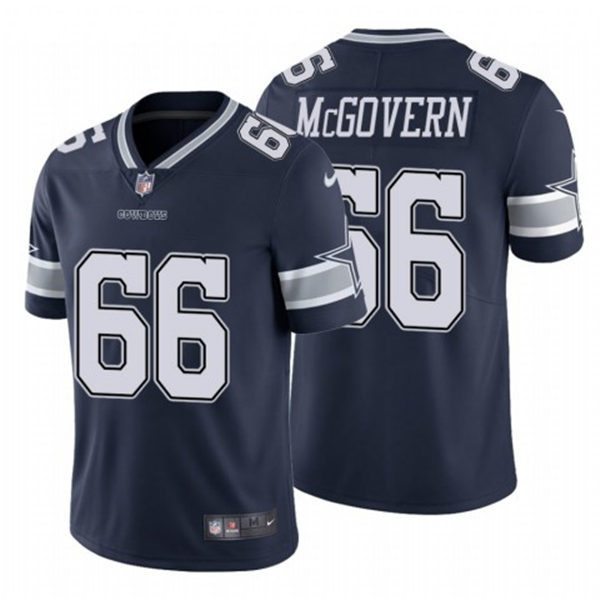 Mens Dallas Cowboys #66 Connor McGovern Nike Navy Team Color Untouchable Limited Jersey