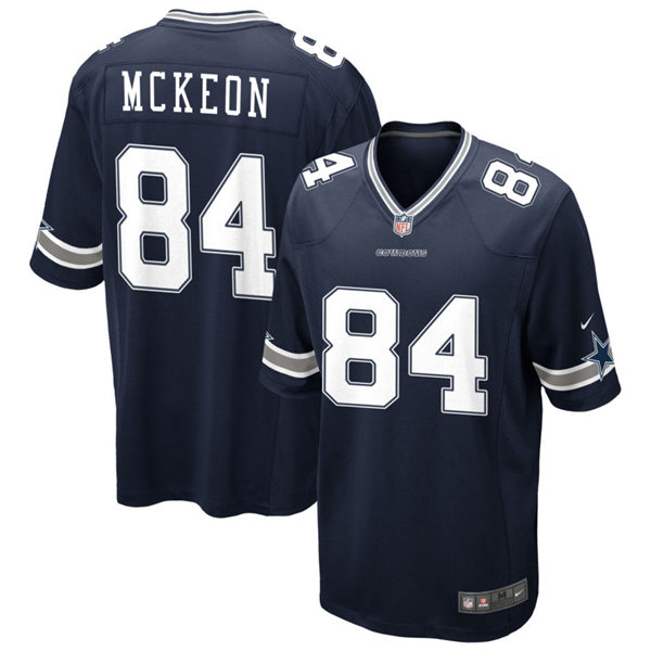 Mens Dallas Cowboys #84 Sean McKeon Nike Navy Team Color Vapor Untouchable Limited Player Jersey