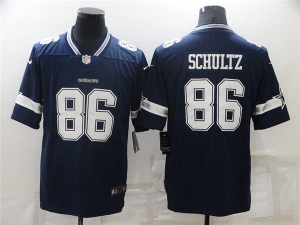 Mens Dallas Cowboys #86 Dalton Schultz Nike Navy Team Color Untouchable Limited Stitched Jersey