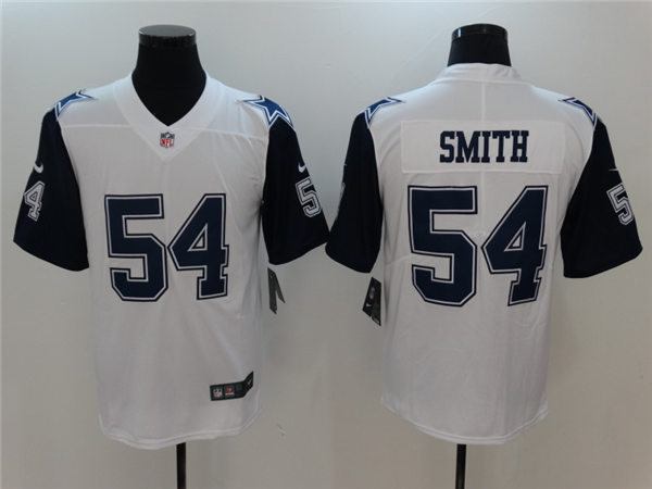 Mens Dallas Cowboys #9 Jaylon Smith Nike White Color Rush Legend Player Stitched Jersey